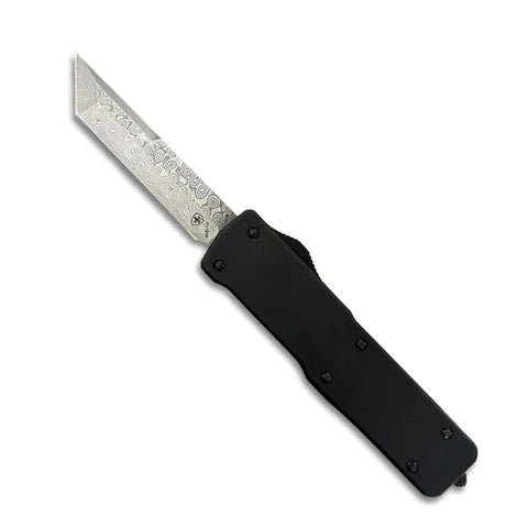 Damascus Weighted - Templar OTF Knife - Templar Knife at Uppercut Tactical